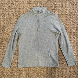 Vineyard Vines 1/4 zip Grey boys XL
